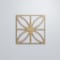 Ekena Millwork Medium Swansea Decorative Fretwork Wood Wall Panels, Hickory, 15 3/8"W x 15 3/8"H x 3/8"T WALW16X16X0375SWNHI - alternate 3
